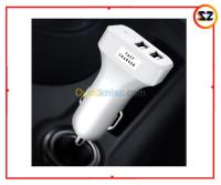 Chargeur Original Auto 2Port USB-Blanc thumbnail 4
