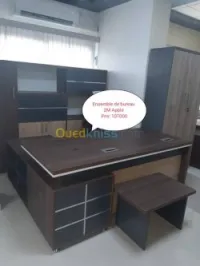 Ensemble de bureau 1.80 apple maron