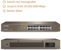 Switch Tenda 16 Ports TEF1016D