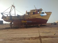 قارب-زورق-chalutier-bois-مستغانم-الجزائر