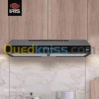 HOTTE DE CUISINE IRIS 60CM NOIR 