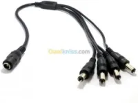 CÂBLE D'ALIMENTATION DISTRIBUTEUR POUR 2 4 & 8 CAMÉRAS