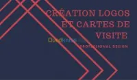 Design logos et cartes de visite 