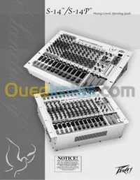 Table de mixage Peavey S-14P 