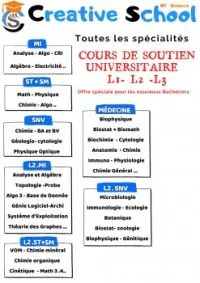 Cours de Soutien Universitaire 