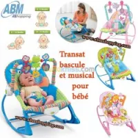Transat bascule et musical pour bébé  (F)