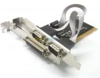 Carte PCI DB25 + RS232 X2 et DB25 - DB09 