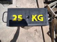 vente contrepoids 25kg pour nacelles