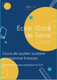 Cours de soutien 