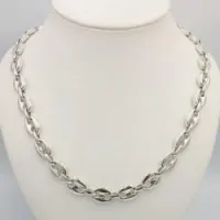 Chaîne grain de café argent 20g  