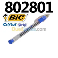 Stylo à bille BIC Cristal Grip Bleu
