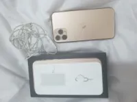 Apple I phone 11 pro gold 