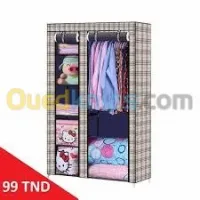 Armoire de rangement 105x45x175 cm