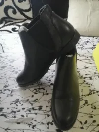 Demi boots noir
