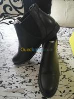 oran-es-senia-algerie-bottes-demi-boots-noir