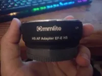 Adaptateur Commlite HS EF-E sony