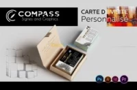 Impression Carte visite Autocollant طباعة