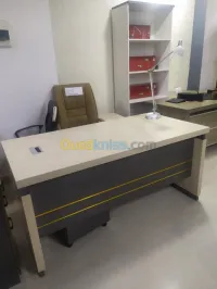 Bureau avec retour mdf 1.60