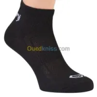 Chaussettes Decathlon de running run100  x3 Blanc / Noir