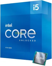 Processeur Intel Core i5 11600K 4.9GHz 6-Core 12-Threads Socket 1200 Cache L3 12 Mo