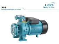 Pompe centrifuge normalisée en fonte 