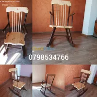 Chaise balançoire en boie