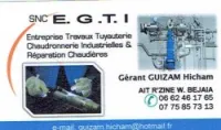 TRAVAUX DE TUYAUTERIE  CHAUDRONNERIE 