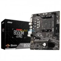 Carte mère MSI B550M-A PRO - AM4 AMD - 2x DDR4 - SATA 6Gb/s + M.2 - USB 3.0 - PCI-Express 4.0 16x