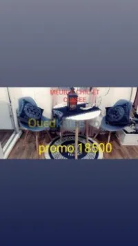 PackTable de cuisine scandinave ronde 