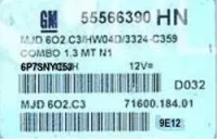 CALCULATEUR MOTEUR OPEL COMBO 1.3 CDTI