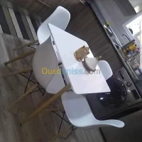 Promo ramadan pack table scandinave et chaise