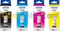 خرطوشة-و-حبر-pack-bouteilles-dencre-de-epson-103-الجزائر-وسط