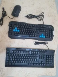 2 clavier - 1 souris (Gaming)