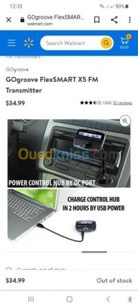 Transmeteur fm bleutooth flexsmart x5 thumbnail 2