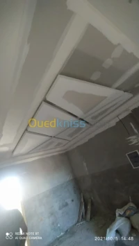 Aménagement intérieur placoplâtre et v