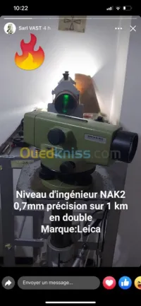Appareils topographiques