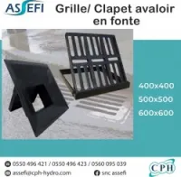 Grille / Clapet avaloire 