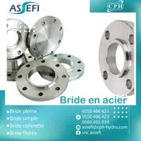 Bride en acier 