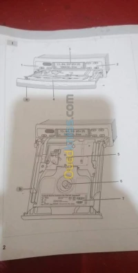 Modulaire tachograph de grille Liebher