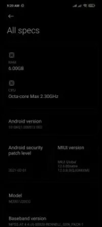 Poco X3 NFC