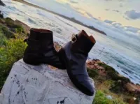 Boots en cuir pour homme 