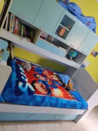 Chambre enfant (Lit+ Armoire+ Bureau)
