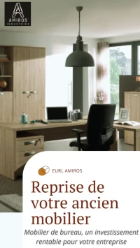 Fabrication de mobiliers de bureau et urbain