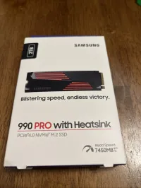  Samsung SSD 990 PRO 2TB PCIE 4.0X4 NVME avec Heatsink -- promotion  