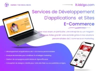 Conception et développement de sites Web et d'applications de E-commerce