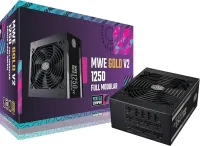ALIMENTATION COOLER MASTER MWE GOLD 1250 W V2 -  MODULAIRE 80 PLUS GOLD - ATX 3.0 - PCI-E 5.0