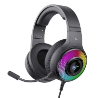 CASQUE HAVIT H2042D GAMING HEADSET 3.5MM RGB