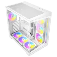 ANTEC C5 ARGB WHITE - BOÎTIER GAMING ATX PANORAMIC RGB + 7 VENTILATEURS PWM