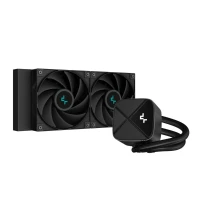 DEEPCOOL LS520S ZERO DARK - Watercooling AIO 240mm, Full Black, Hautes Performances