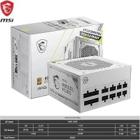 ALIMENTATION MSI MAG A850GL 850w 80PLUS GOLD PCIE5 - WHITE
